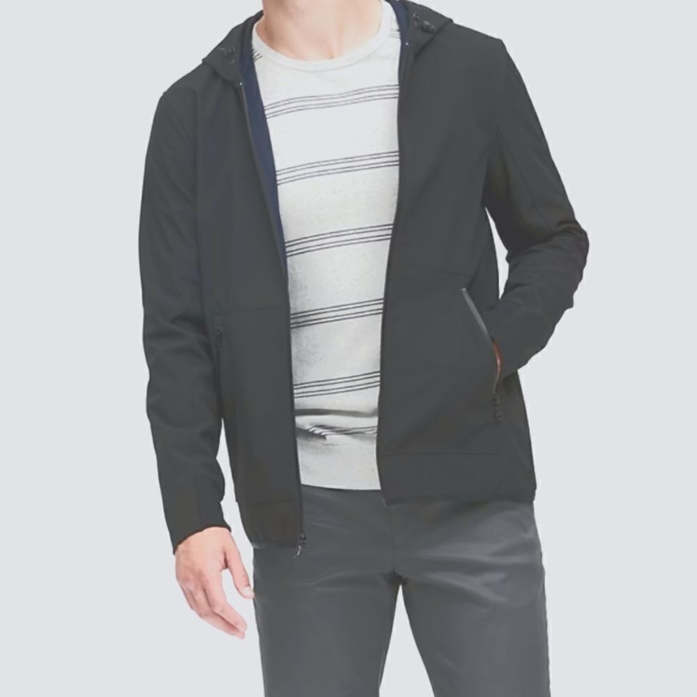 New Banana Republic hooded rain jacket Large